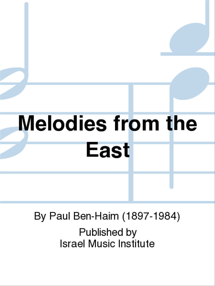 Melodies From The East Melodies From The East Chamber Music scores gallery preview page 1