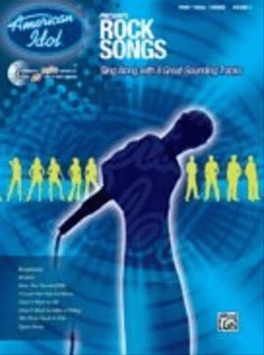 American Idol Rock Songs Book/CD