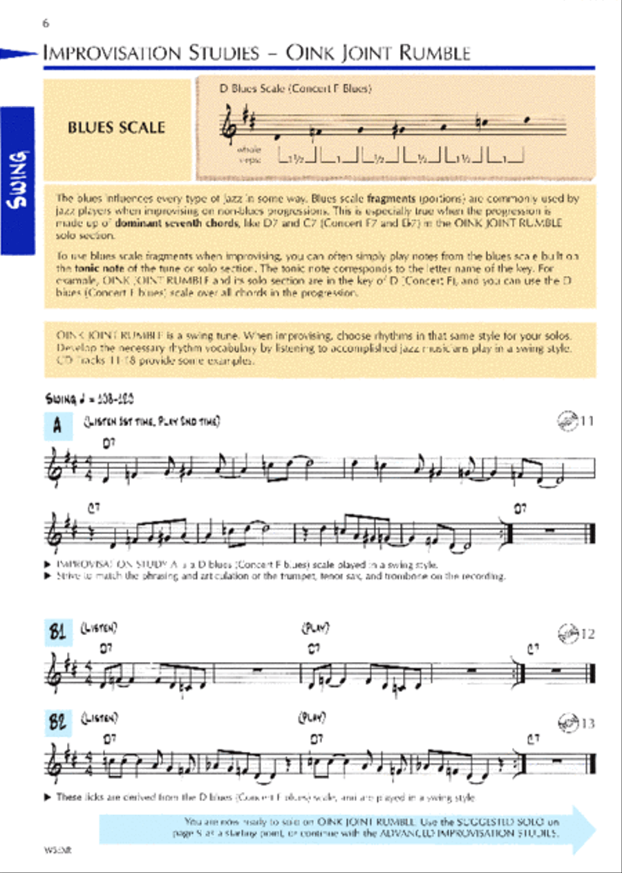Standard of Excellence Advanced Jazz Ensemble Book 2, Baritone Saxophone Jazz Ensemble scores gallery preview page 2