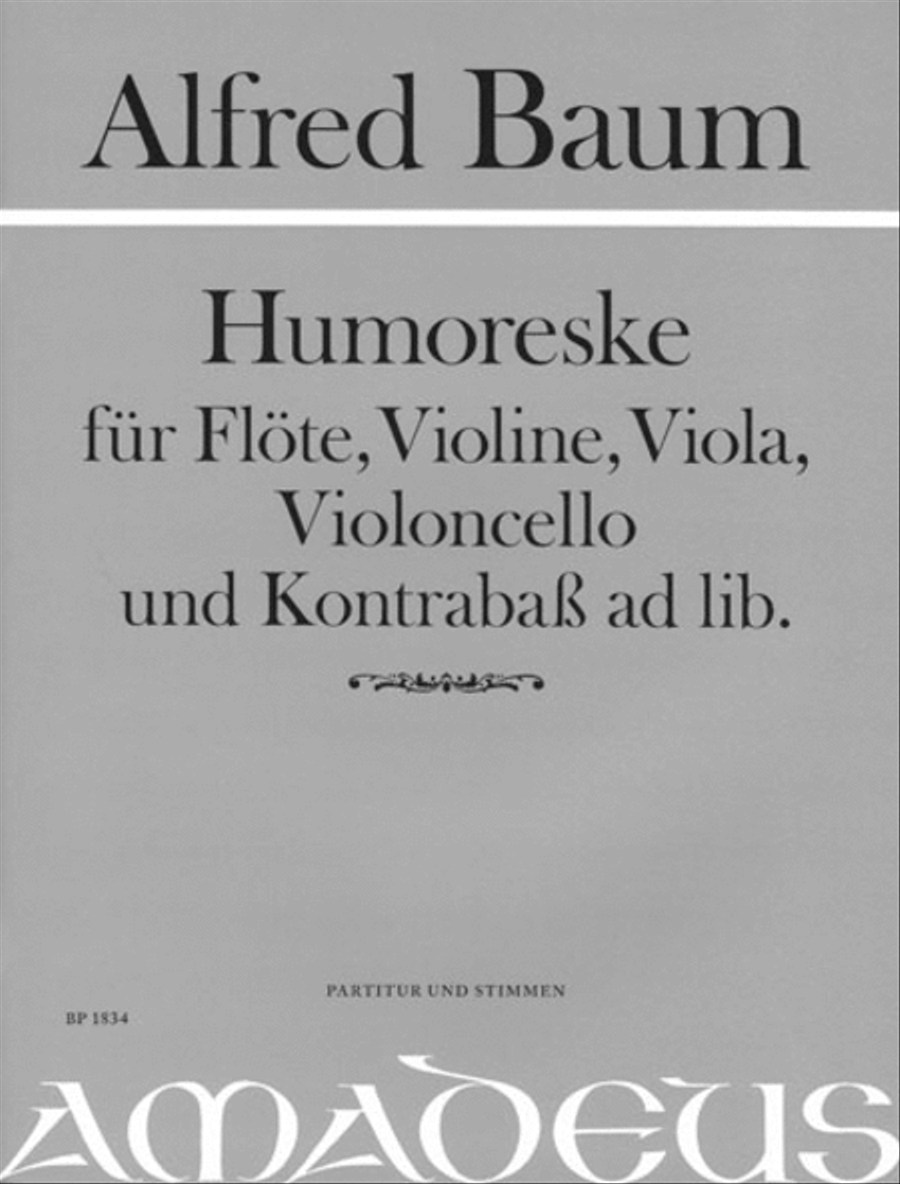 Humoresque Flute scores gallery preview page 1