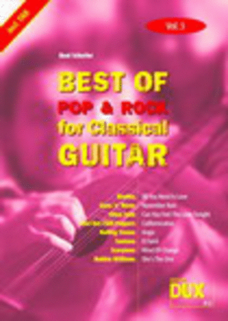 Best Of Pop and Rock for Classical Guitar 3