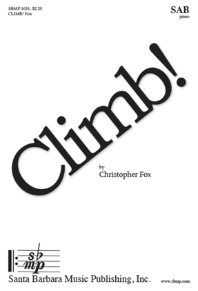 Book cover for Climb! - SAB Octavo