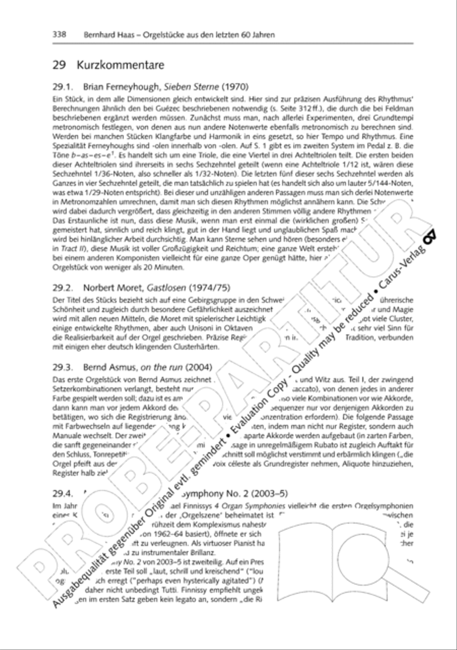 Orgelschule zur historischen Auffuhrungspraxis Organ Solo scores gallery preview page 339