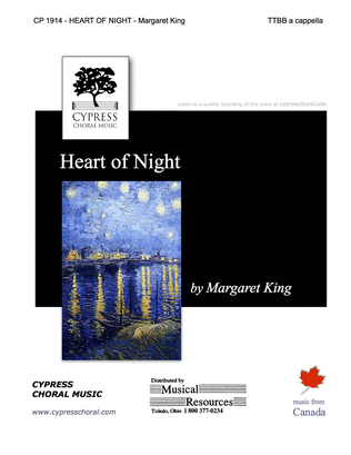 Book cover for Heart of the Night TTBB