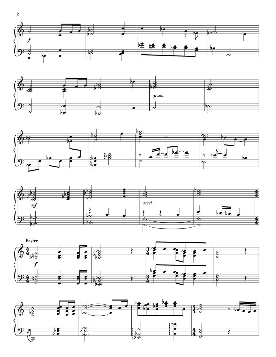 Dogs Of War - Main Title (from Medal Of Honor: European Assault) Piano Solo scores gallery preview page 2