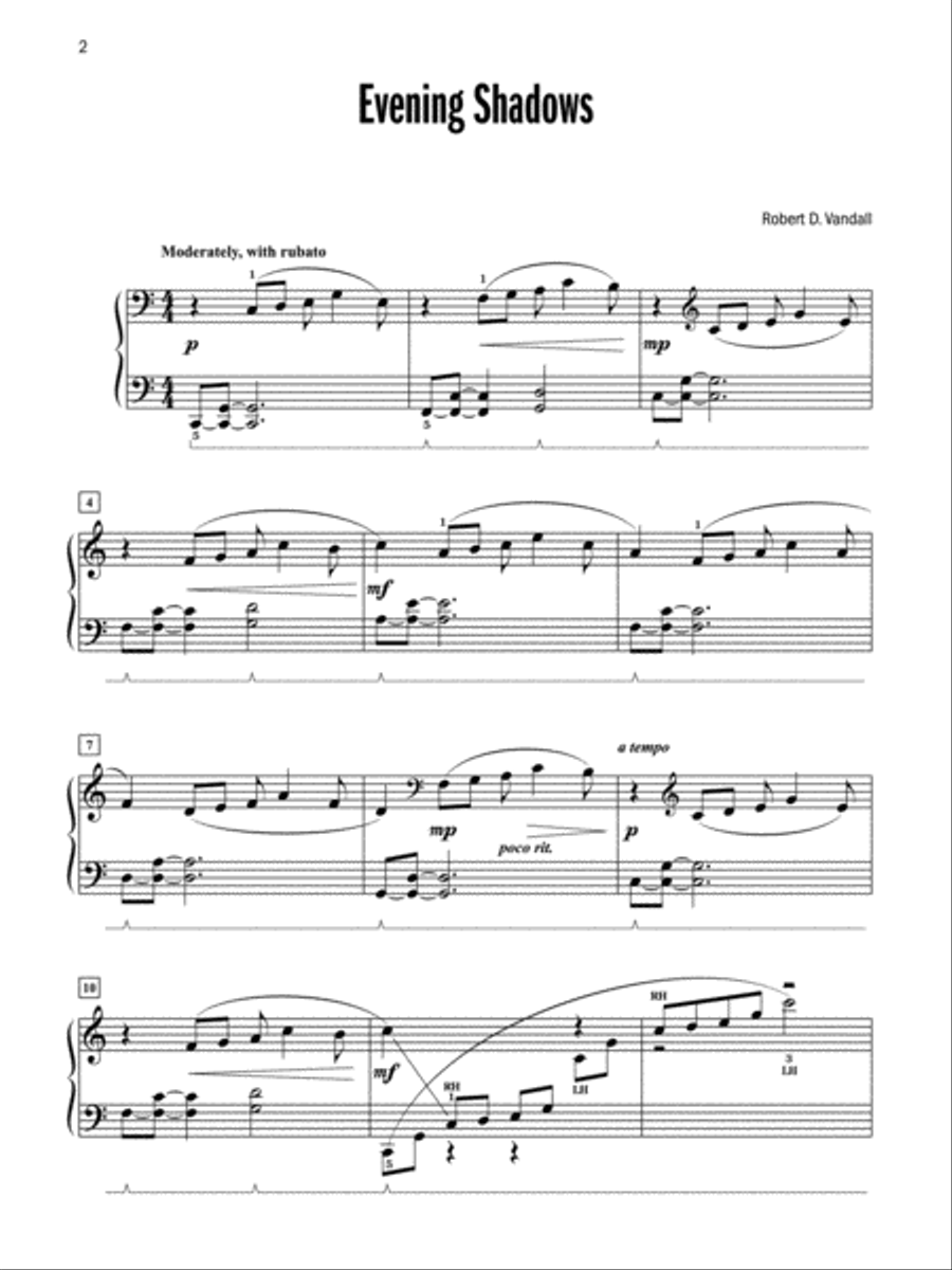 Celebrated Lyrical Solos, Book 3 Piano Solo scores gallery preview page 3
