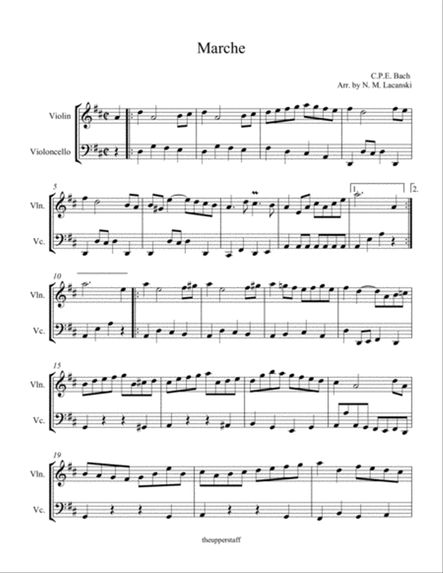 Marche String Duet scores gallery preview page 2