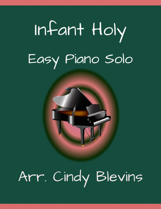 Book cover for Infant Holy, Easy Piano Solo