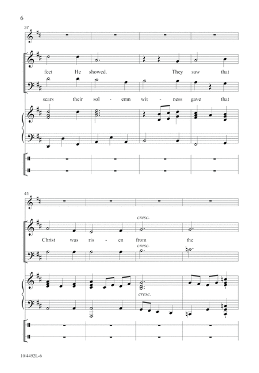 A Gaelic Easter Celebration 2-Part scores gallery preview page 6