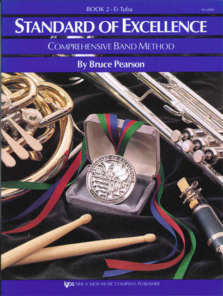 Book cover for Standard of Excellence Book 2, Eb Tuba