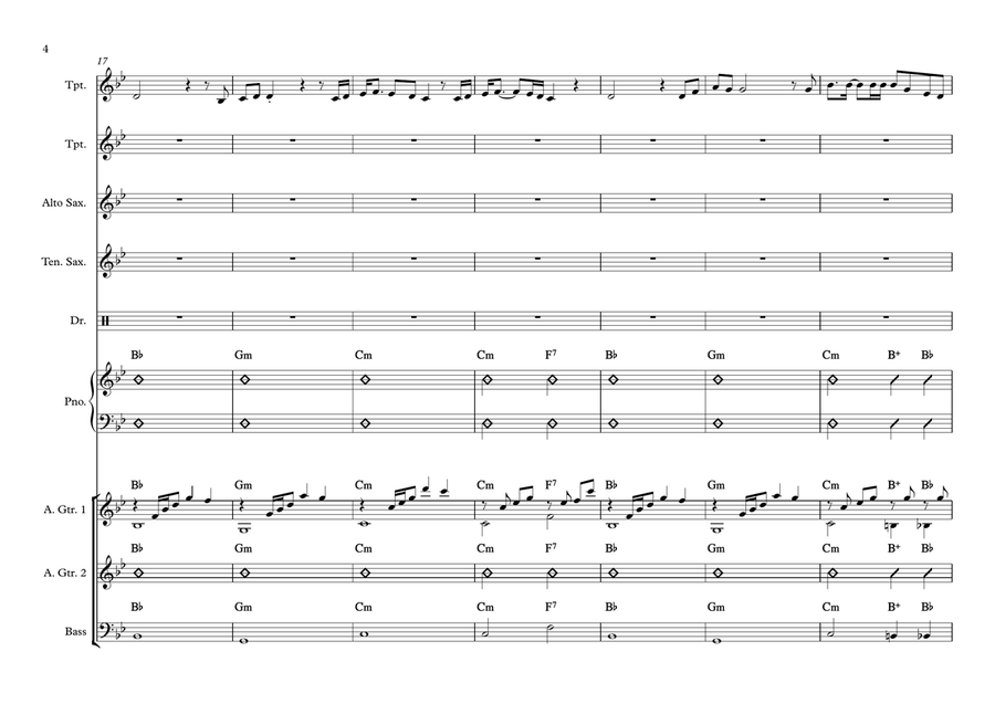 Bohemian Rhapsody Tenor Saxophone scores gallery preview page 4