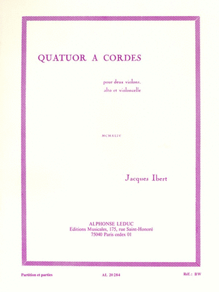 Quatuor a Cordes