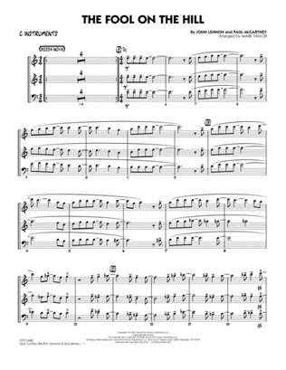 Jazz Combo Pak #51 (Lennon & McCartney) (arr. Mark Taylor) - C Instruments