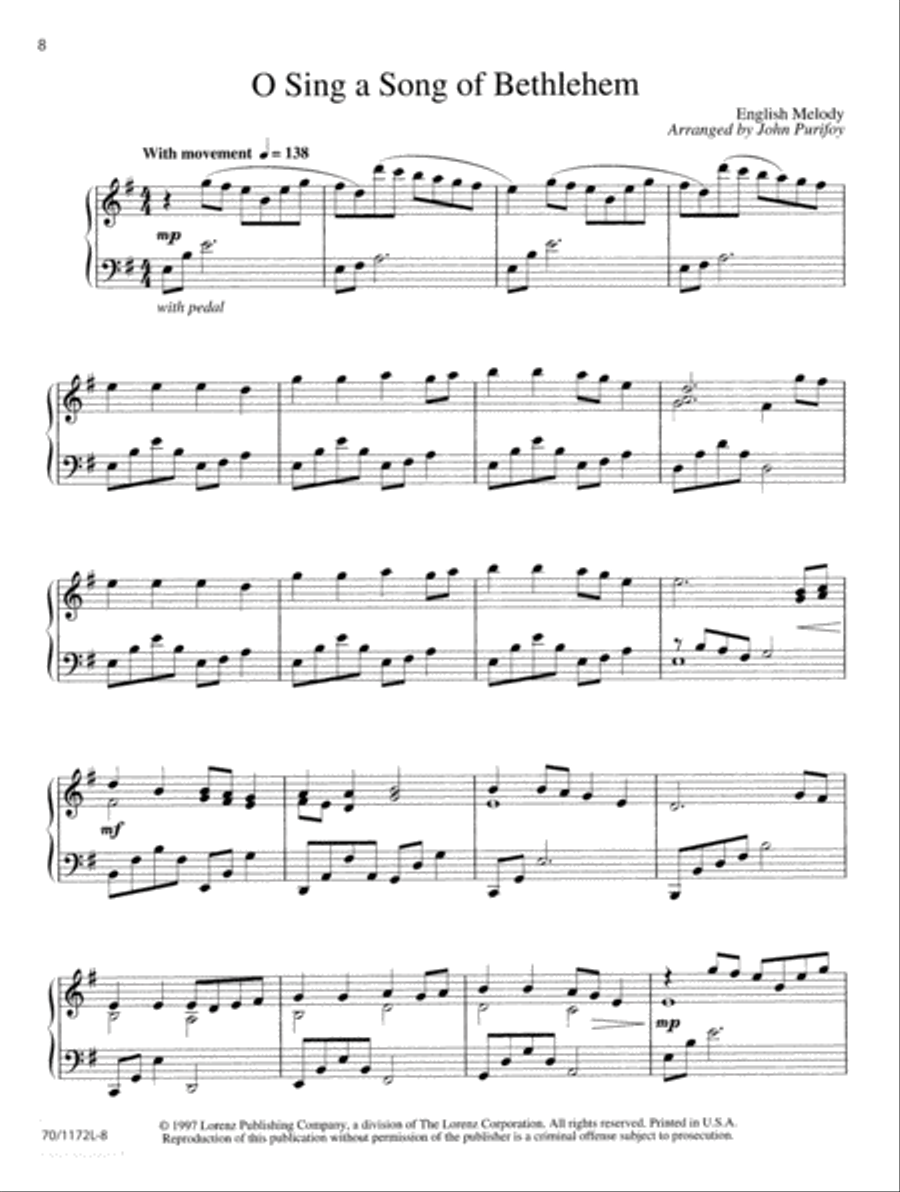 Timeless Carols for a New Age Piano Solo scores gallery preview page 5