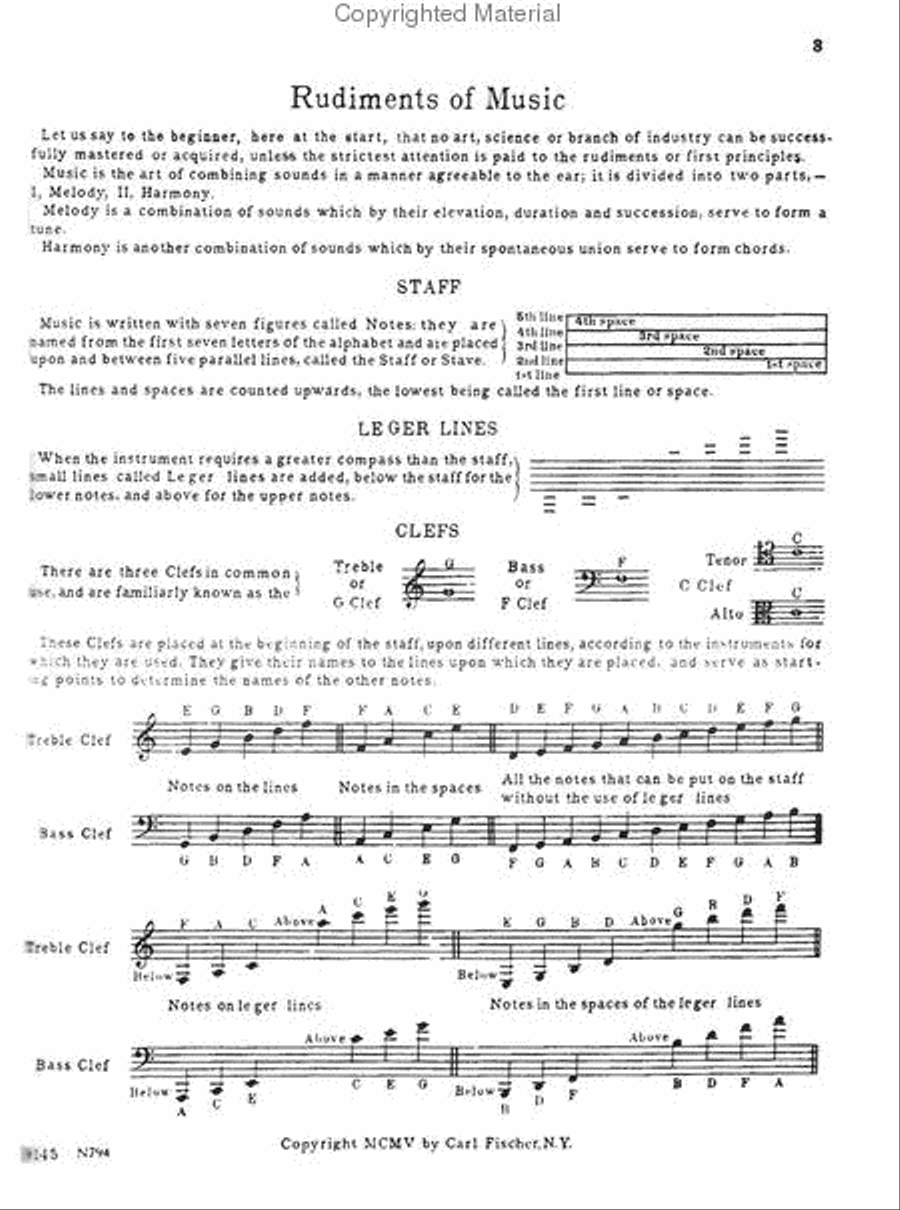 The Concertina and How To Play It School and Community scores gallery preview page 2