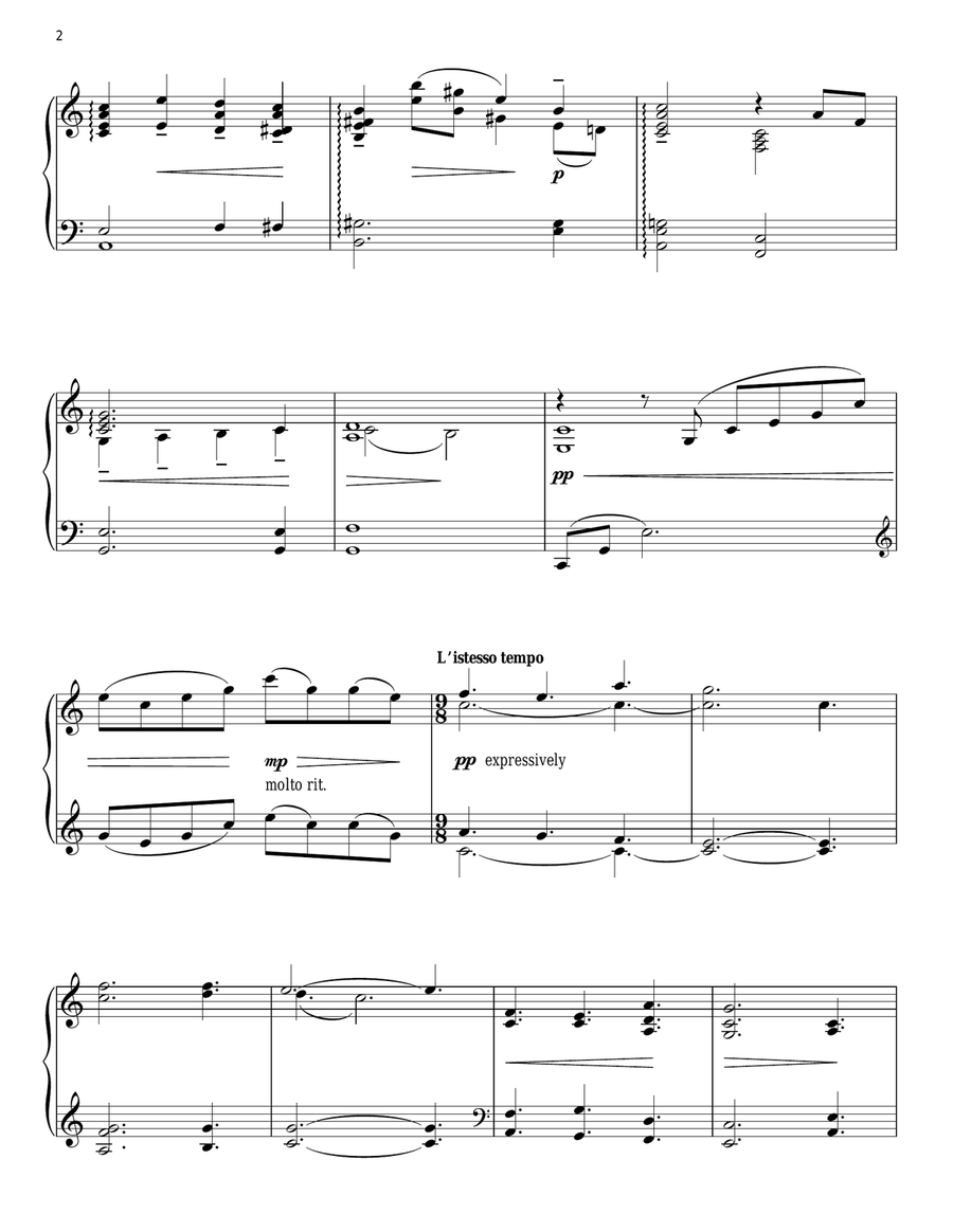 The Lord's Prayer Piano Solo scores gallery preview page 2