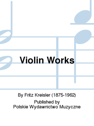 Violin Works