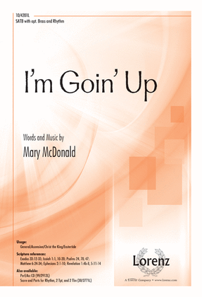 Book cover for I'm Goin' Up