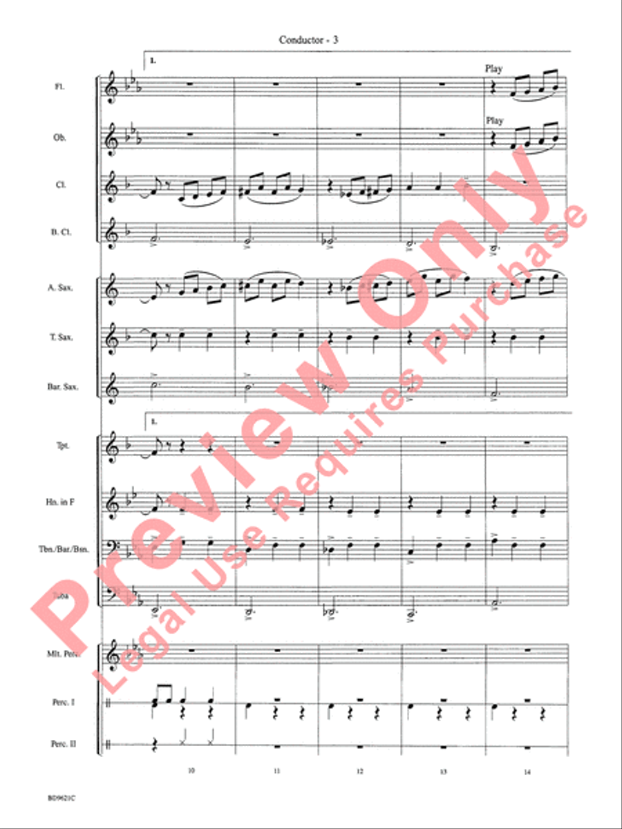 Waltz of the Flowers (from The Nutcracker Suite) Concert Band scores gallery preview page 6