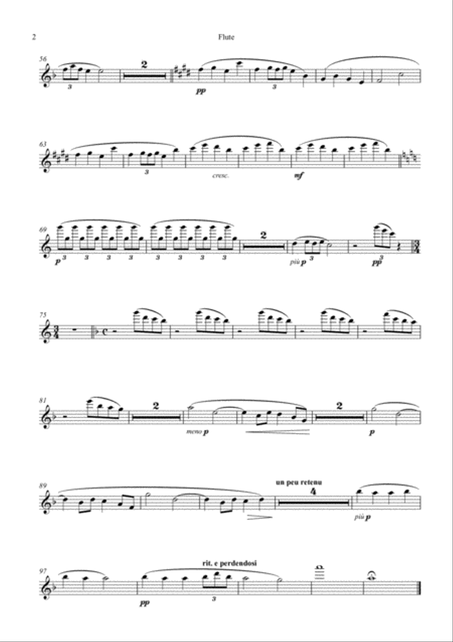 Reverie Reverie Woodwind Quintet scores gallery preview page 6