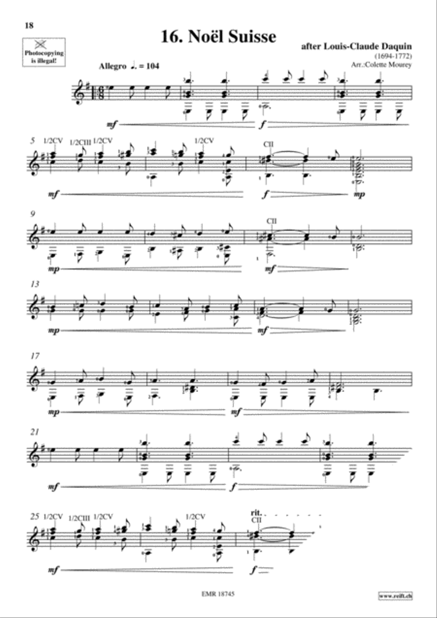 20 Greatest Christmas Hits Guitar scores gallery preview page 18