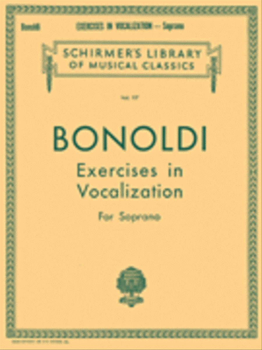 Exercises in Vocalization Voice scores gallery preview page 1