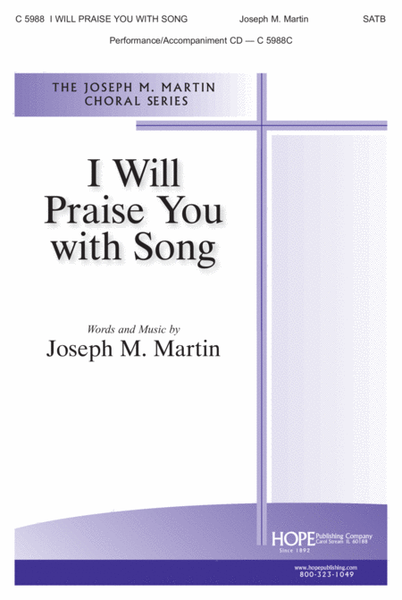 I Will Praise You With Song image number null
