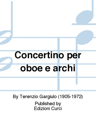 Concertino per oboe e archi