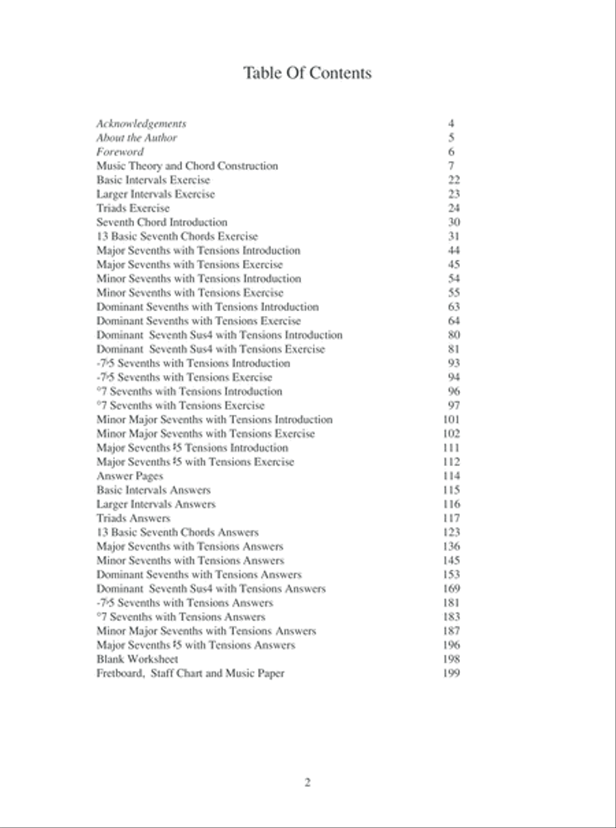 Music Theory Workbook for Guitar Volume 1 Guitar scores gallery preview page 3