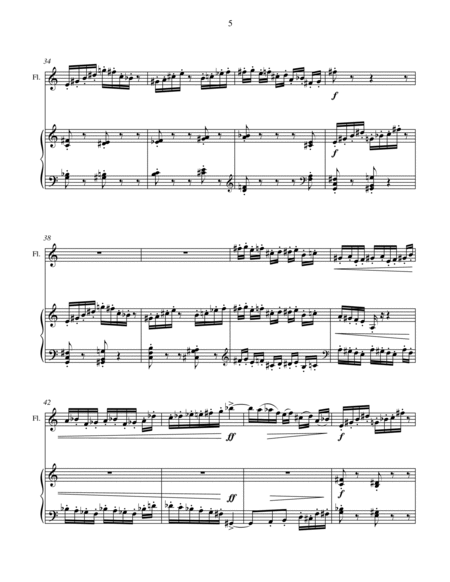 Theme and Variations for flute and piano image number null