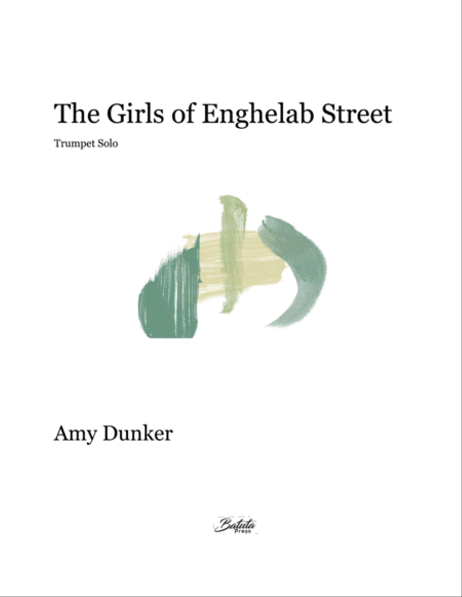 The Girls from Enghelab Street Trumpet Solo scores gallery preview page 1