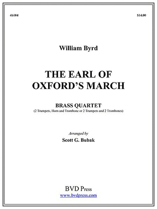 Book cover for Earl of Oxford's March