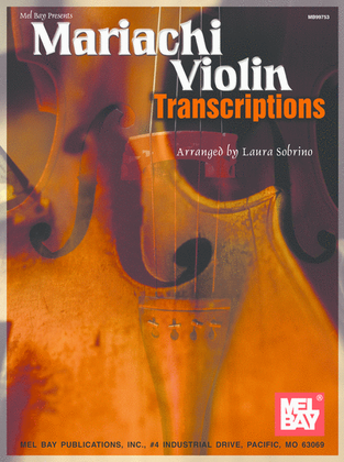 Book cover for Mariachi Violin Transcriptions