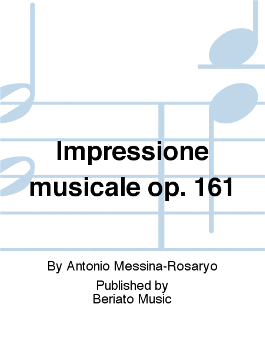 Impressione musicale op. 161