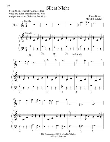 Christmas Duets for Violin & Piano: Silent Night image number null