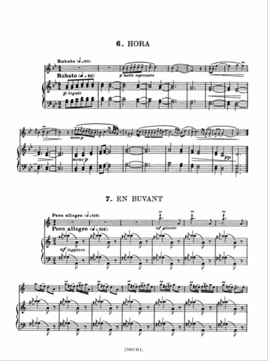 Danses Roumaines De Transylvanie (12) Flute Solo scores gallery preview page 5