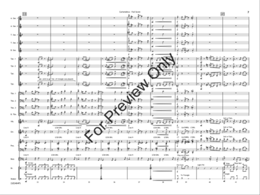 Carismática Jazz Ensemble scores gallery preview page 8