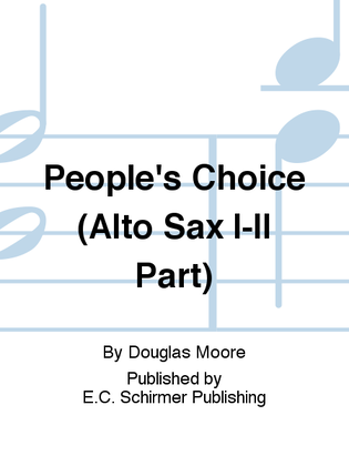 People's Choice (Alto Sax I-II Part)