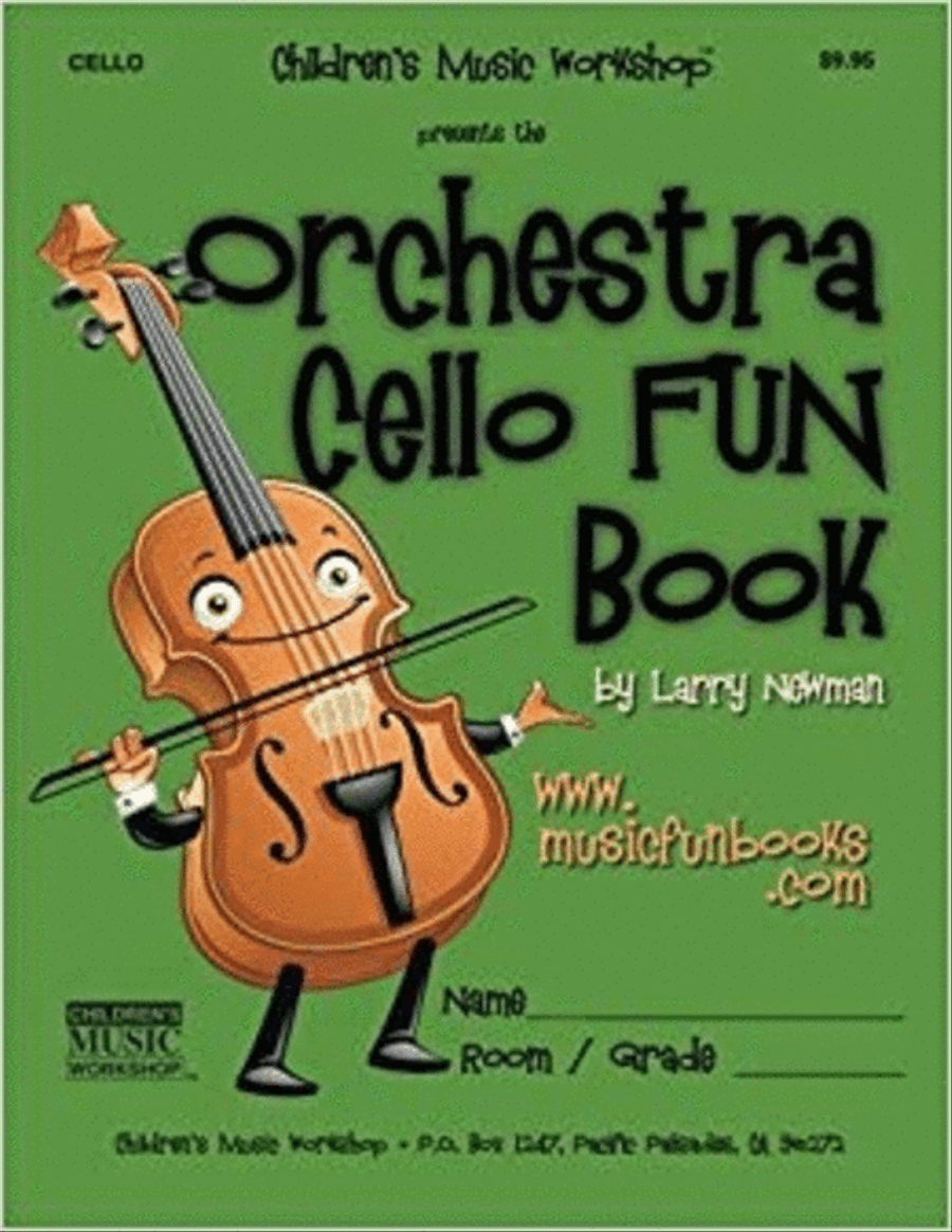 The Orchestra Cello Fun Book Collection / Songbook scores gallery preview page 1