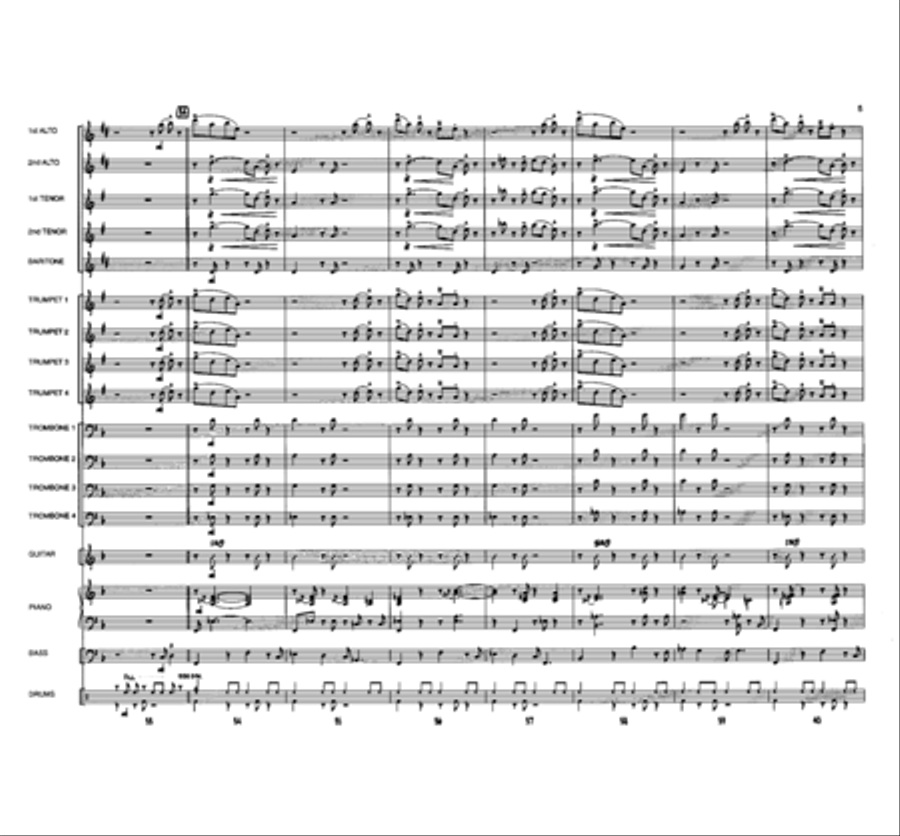 It Might As Well Be Swing Jazz Ensemble scores gallery preview page 6