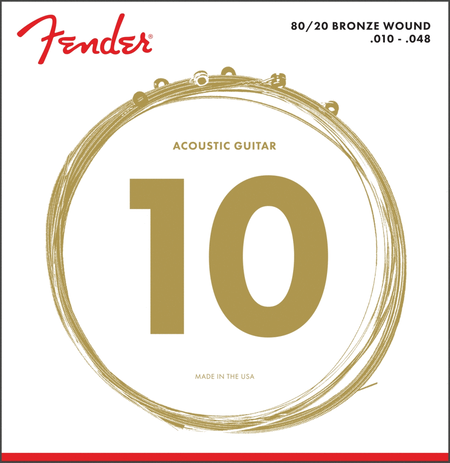80/20 Bronze Acoustic Strings, Ball End