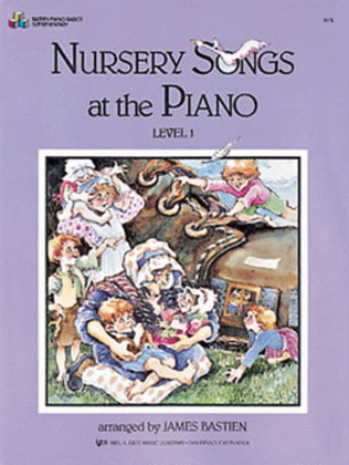 Book cover for Nursery Songs At the Piano, Level 1