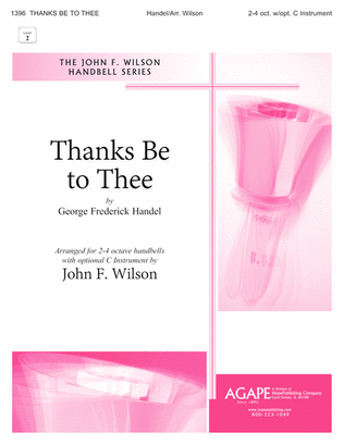 Book cover for Thanks Be to Thee