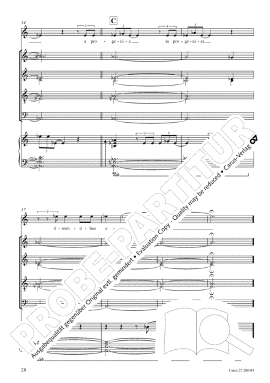 Magnificat 4-Part scores gallery preview page 29