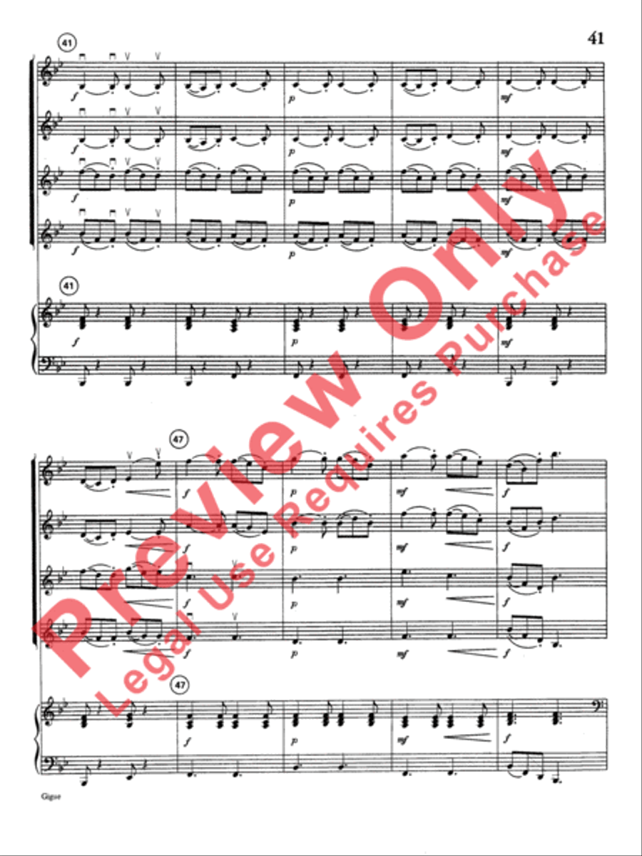 Highland/Etling Violin Quartet Series: Book 1