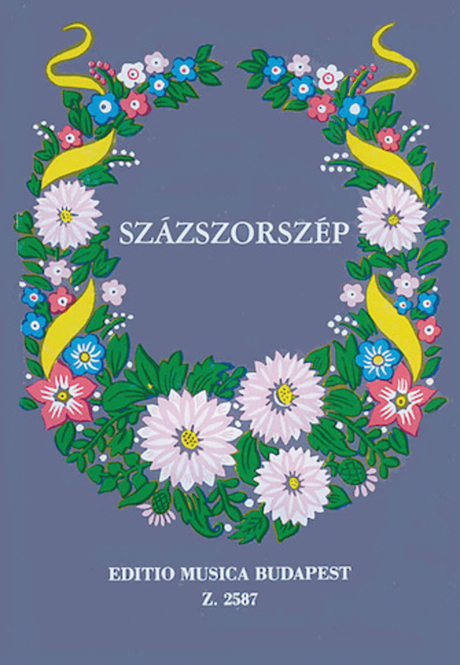 100 Hungarian Folksongs-vx Voice scores gallery preview page 1