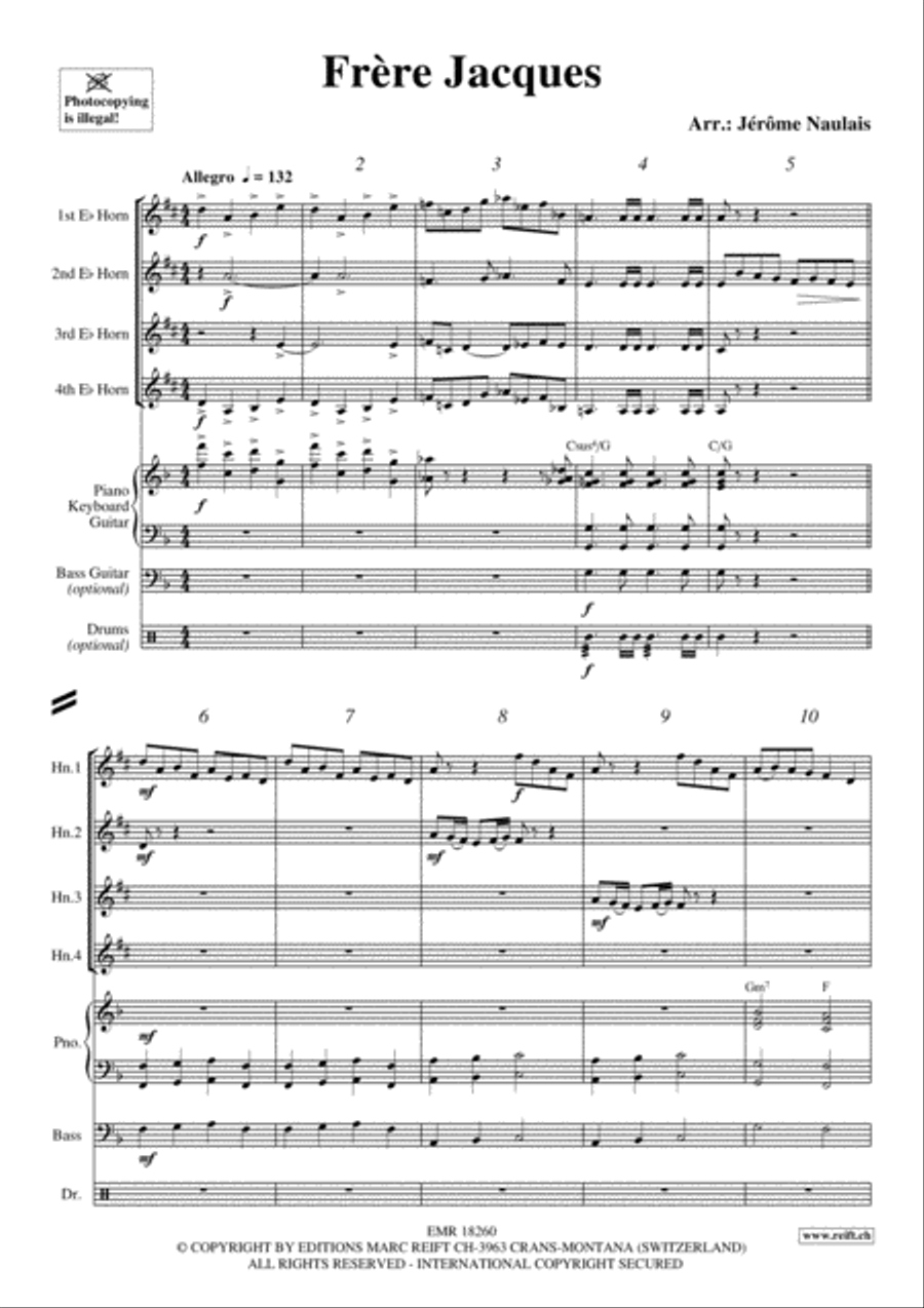 Franky And Johnny Horn scores gallery preview page 3