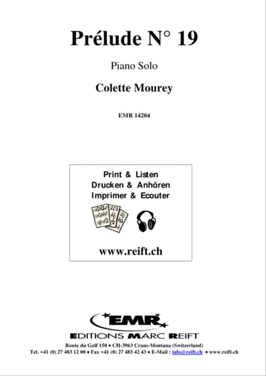 Prelude No. 19 Prelude No. 19 Piano Solo scores gallery preview page 2