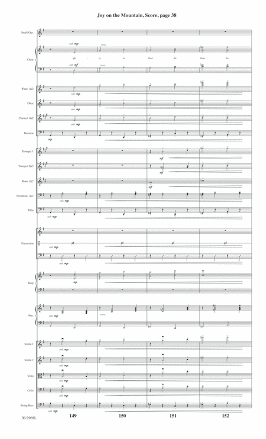 The Heart of Christmas - Full Score Choir scores gallery preview page 167