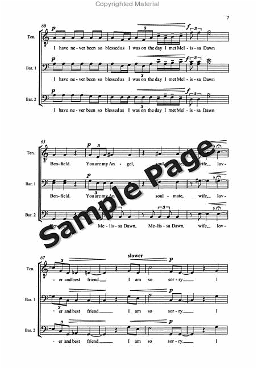 Last Letter Home Last Letter Home 3-Part scores gallery preview page 10